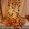 8.2 ft Artificial Rose Flower Garland with 30 LED String Lights – Hanging Faux Rose Vine for Garden, Wedding, Party, Birthday, Bedroom & Wall Décor